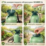Обприскувач садовий Wuber 5л (Польща)