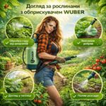 Обприскувач садовий Wuber 5л (Польща)